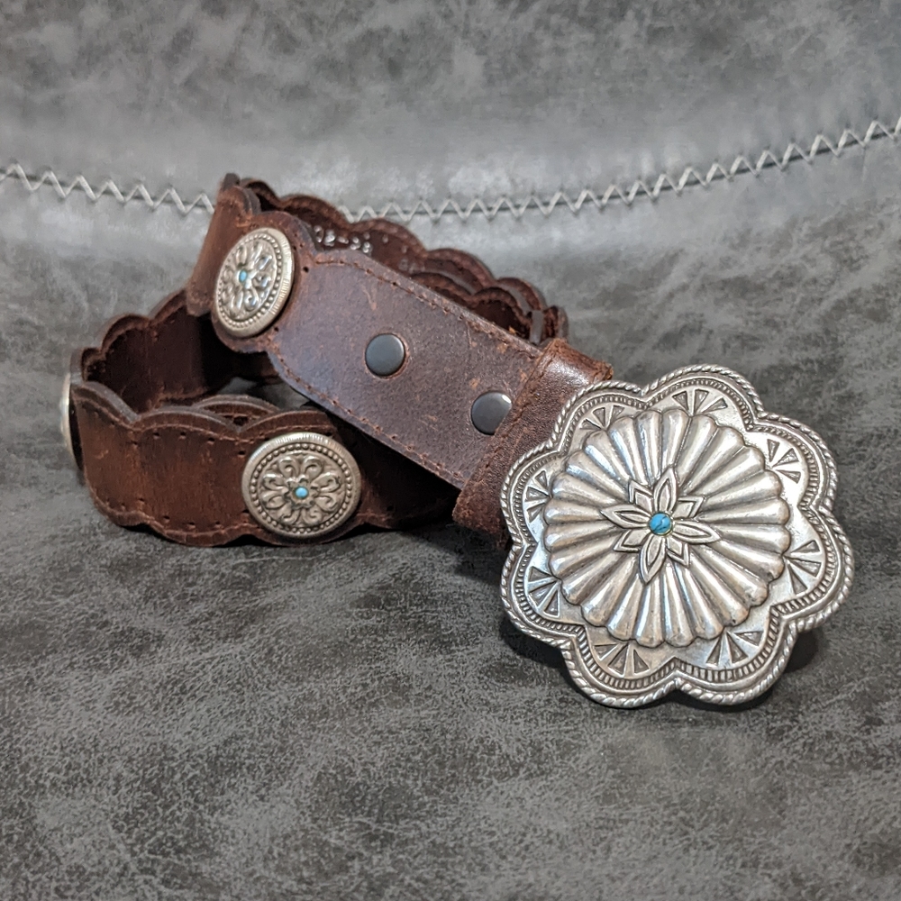NOCONA Western Leather Belt